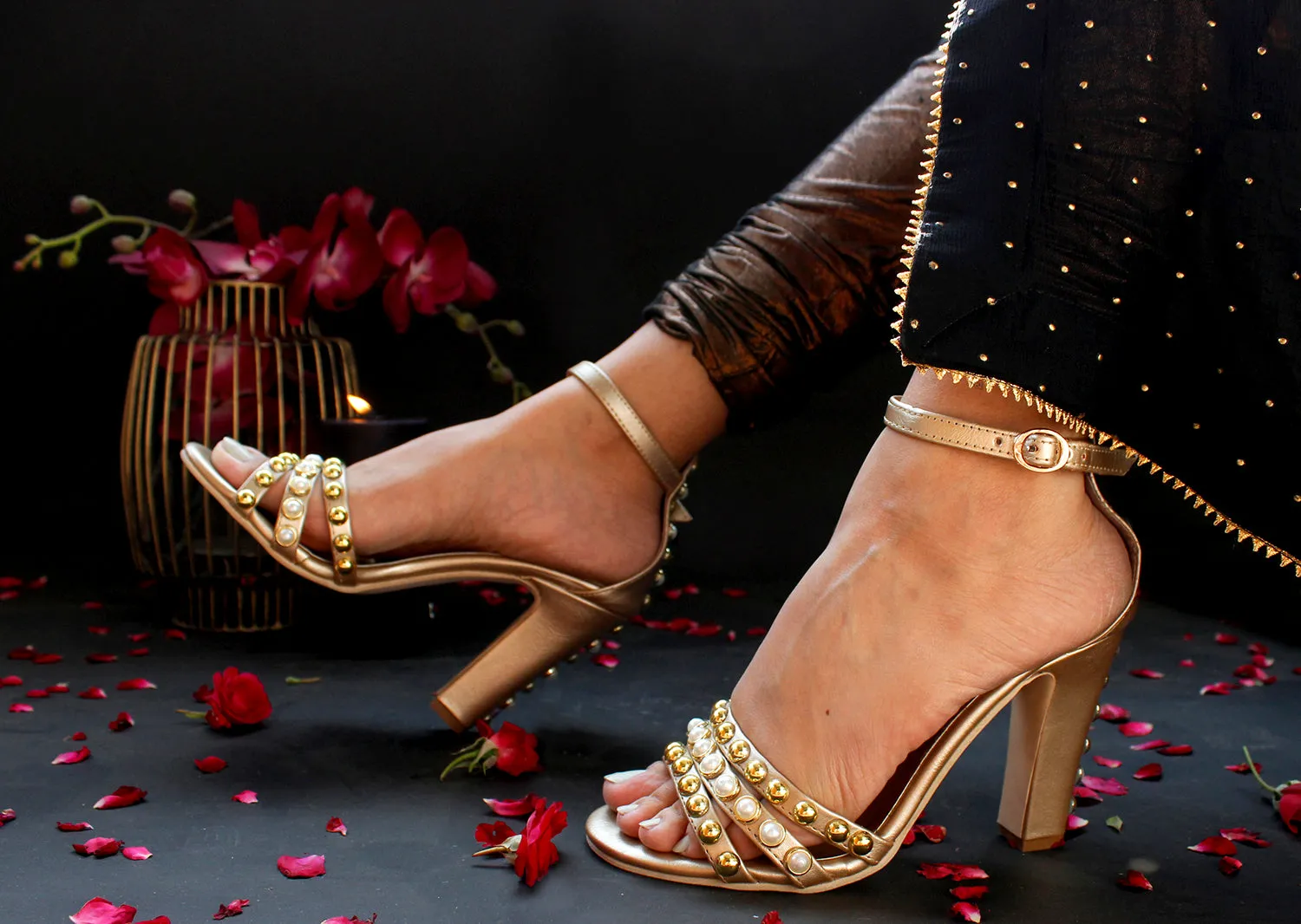 Olivia Block Heels