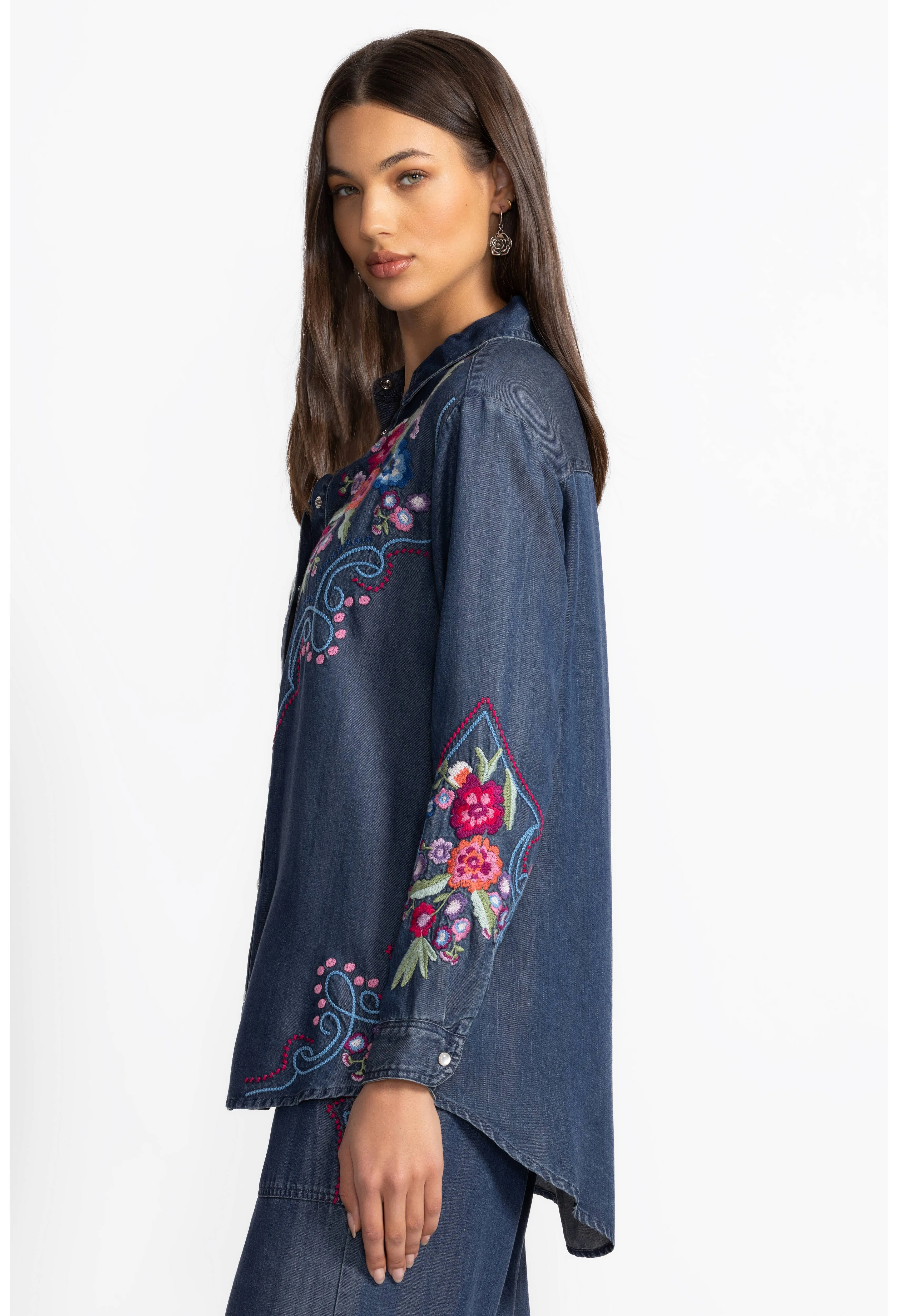 Oversized Dita Shirt Tunic