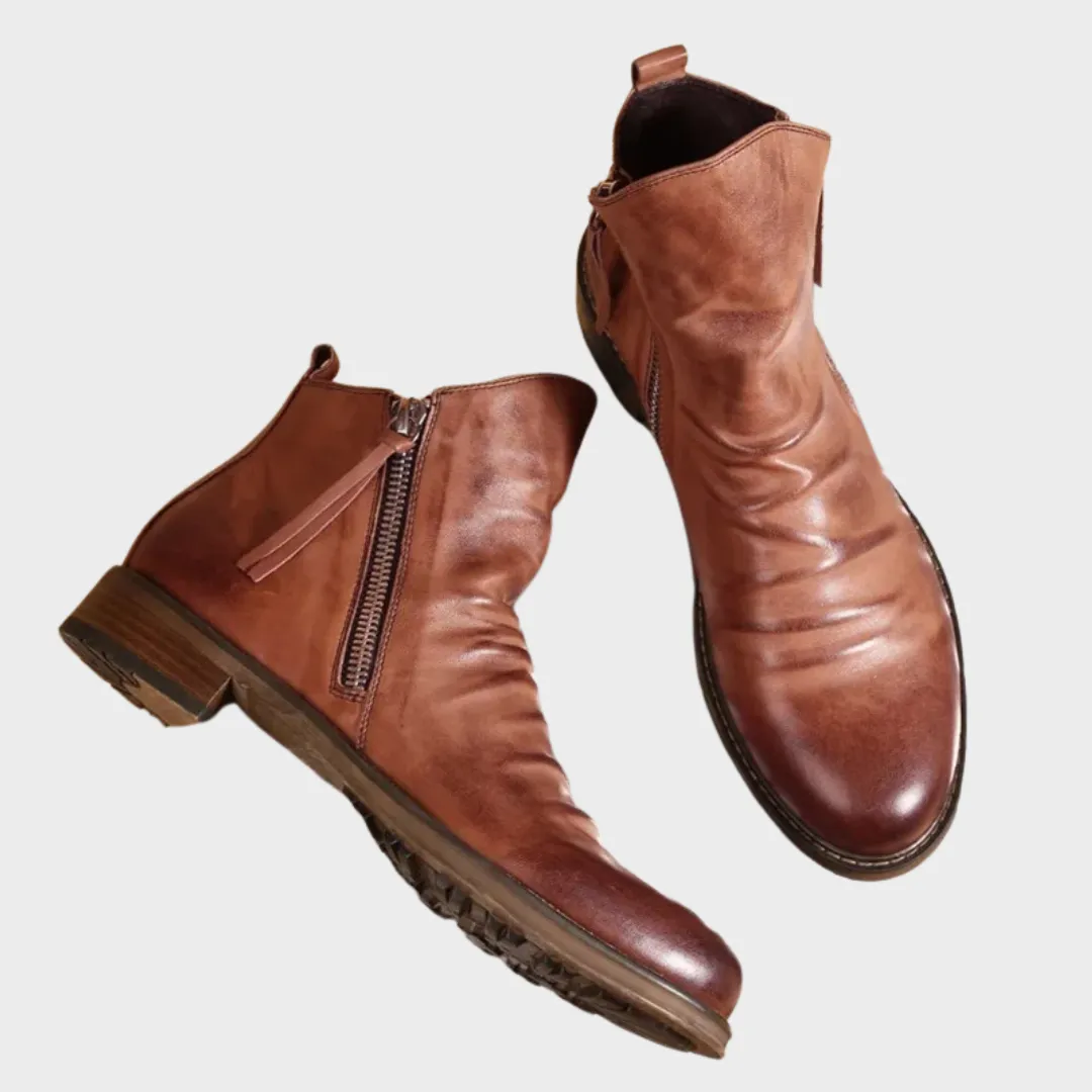 Owens | Classic Leather Chelsea Boots