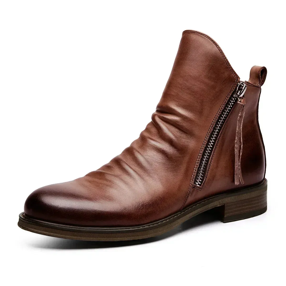 Owens | Classic Leather Chelsea Boots