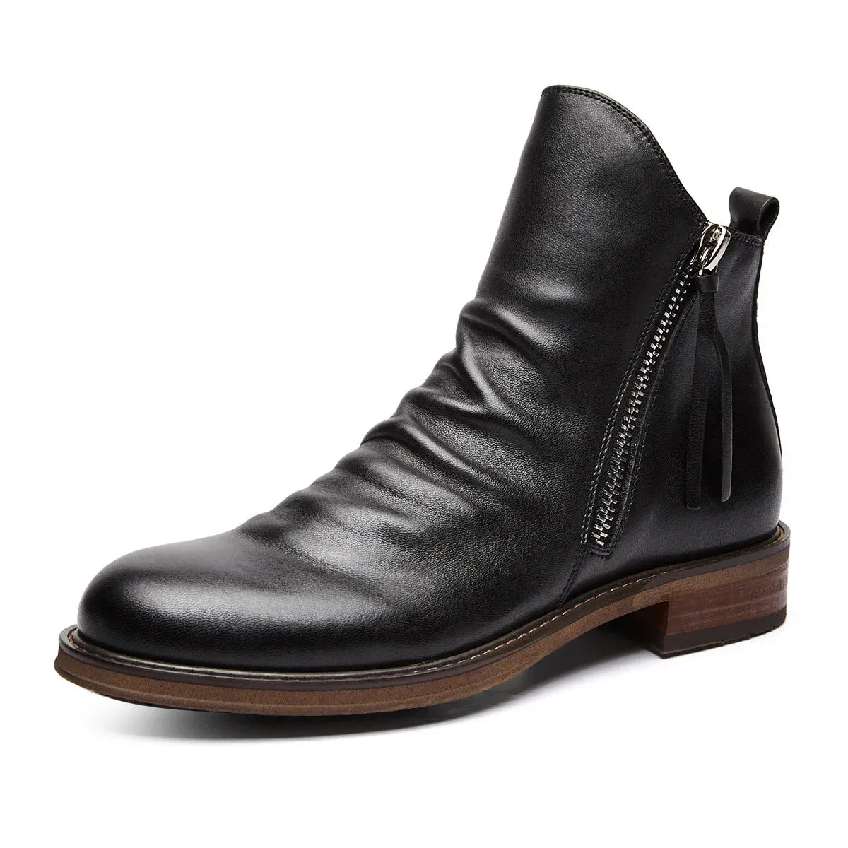 Owens | Classic Leather Chelsea Boots