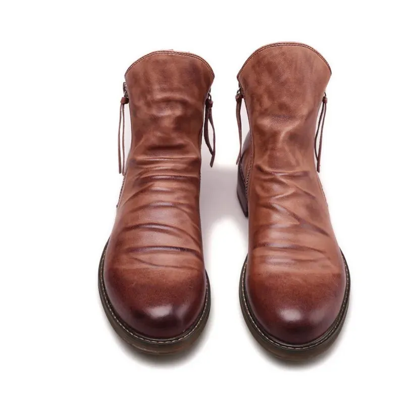 Owens | Classic Leather Chelsea Boots