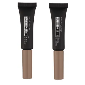 Pack of 2 Maybelline New York Tattoo Studio Waterproof Brow Gel, Soft Brown 255