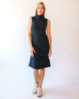 Packable Midi Cowl Dress