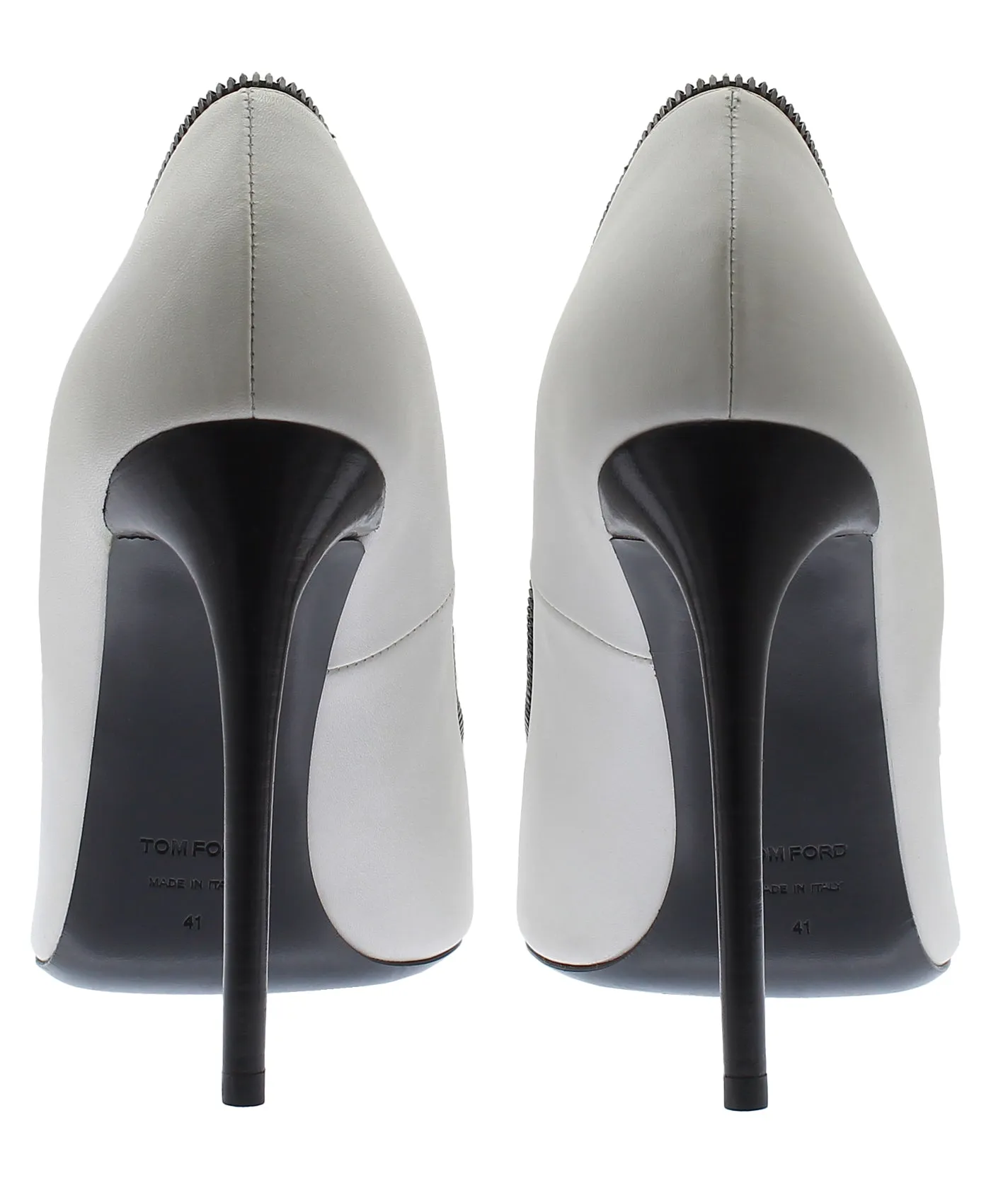 Pointed Cap Toe Patent Leather Pumps