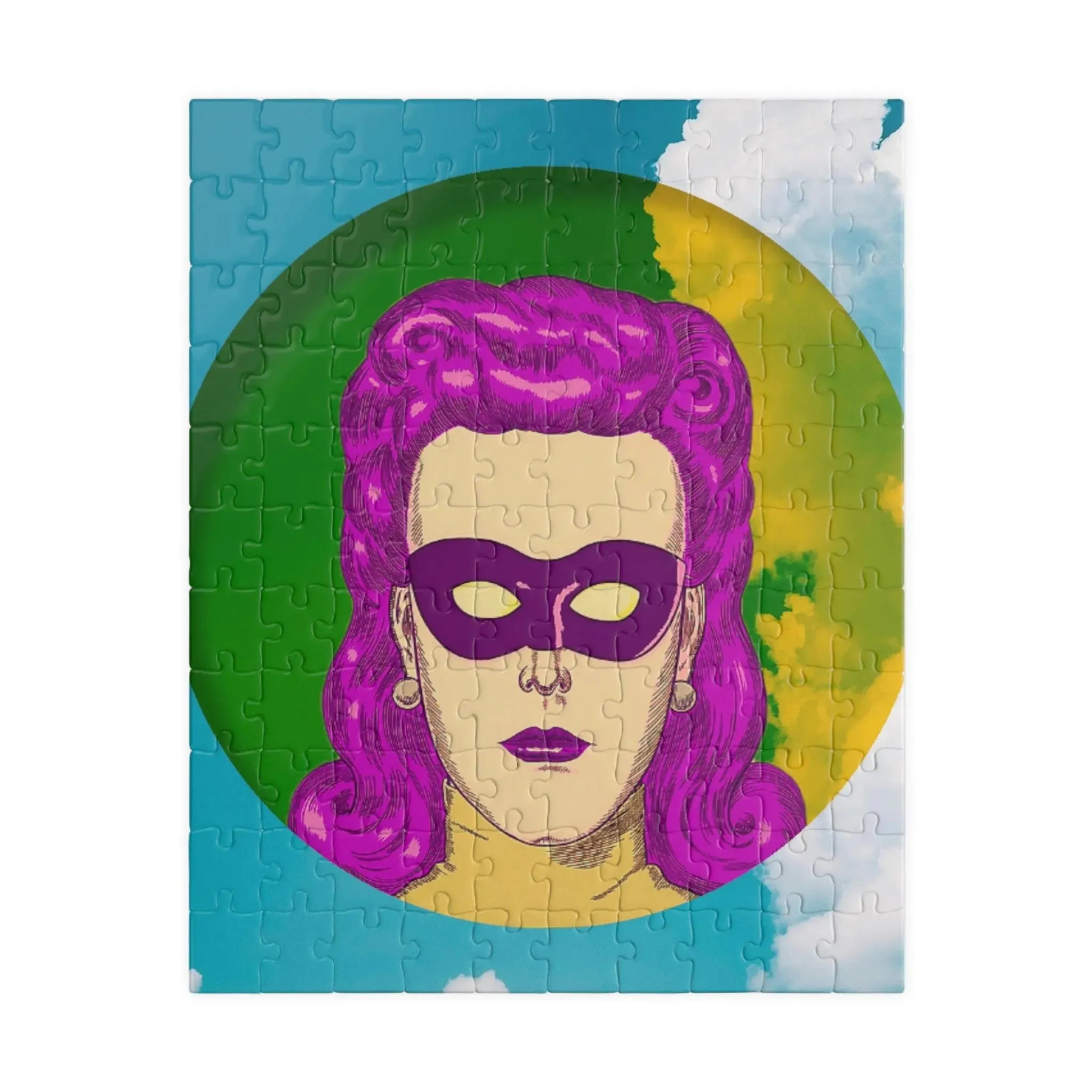 Pop Lady Masquerade Puzzle