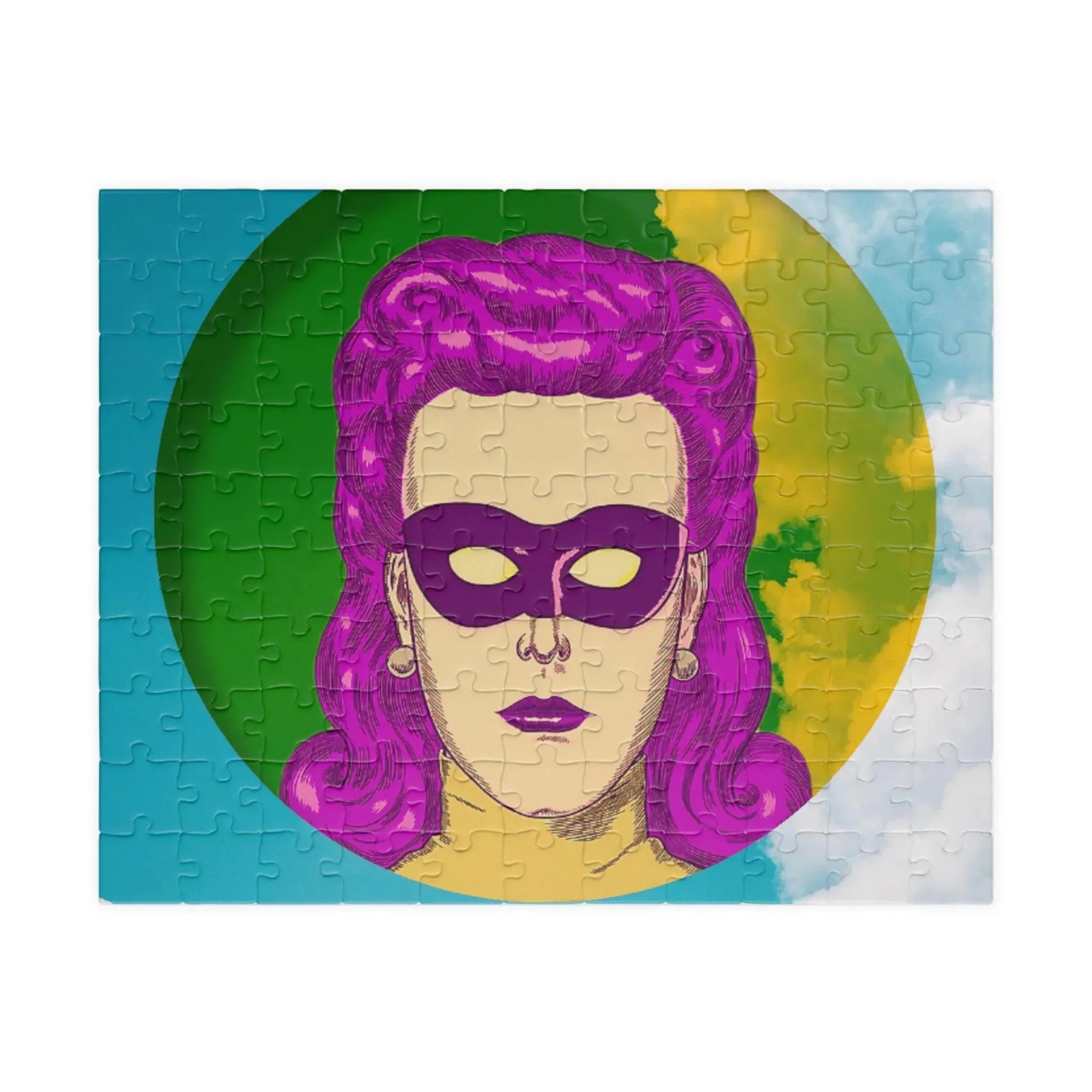 Pop Lady Masquerade Puzzle