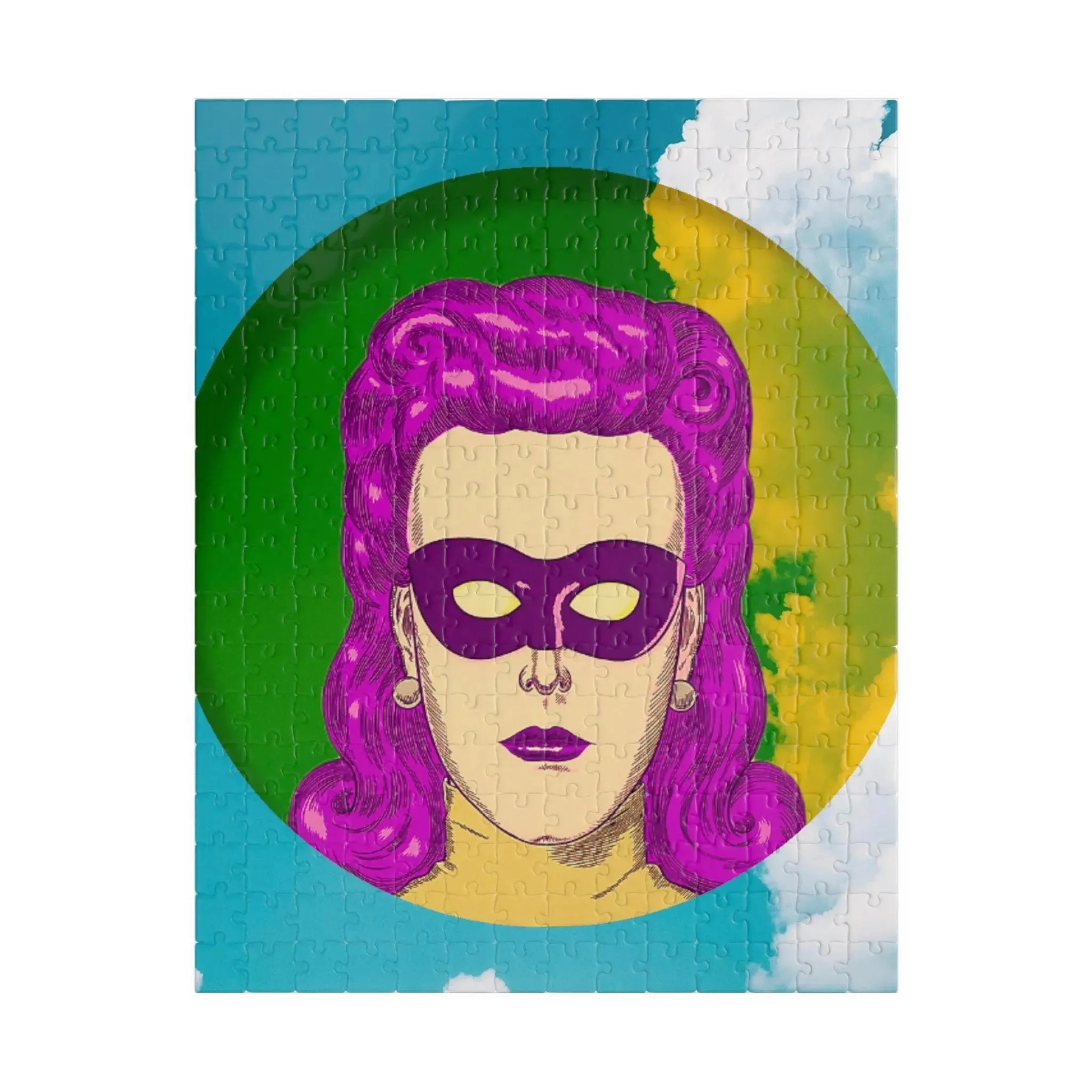 Pop Lady Masquerade Puzzle