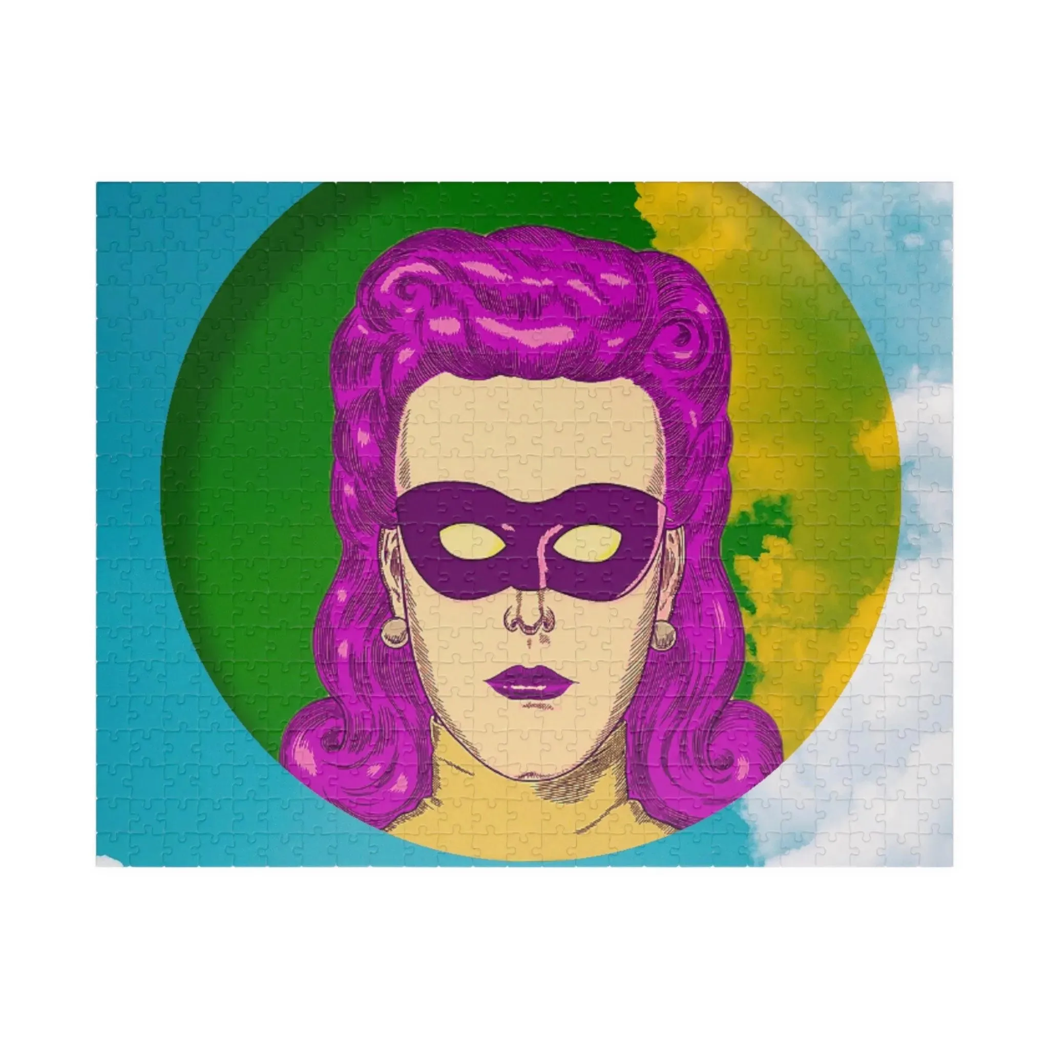 Pop Lady Masquerade Puzzle