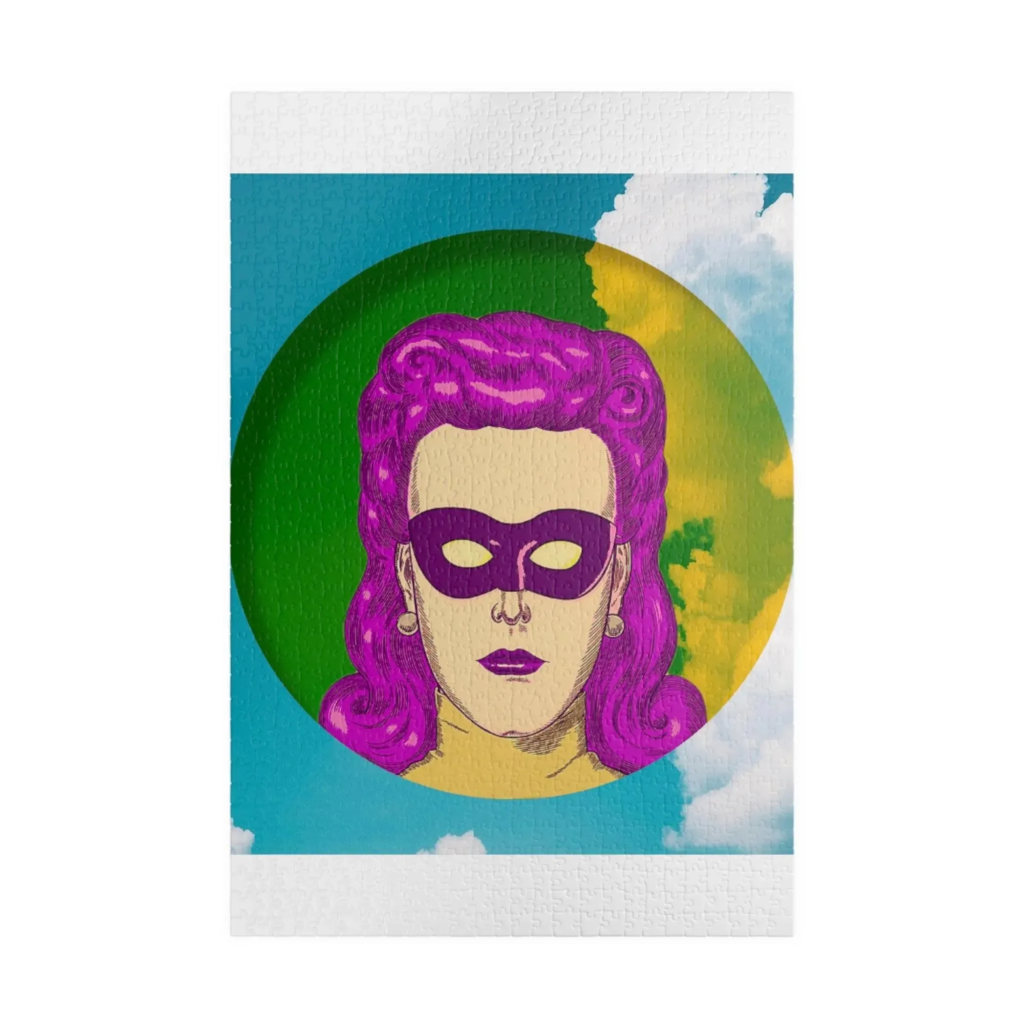 Pop Lady Masquerade Puzzle