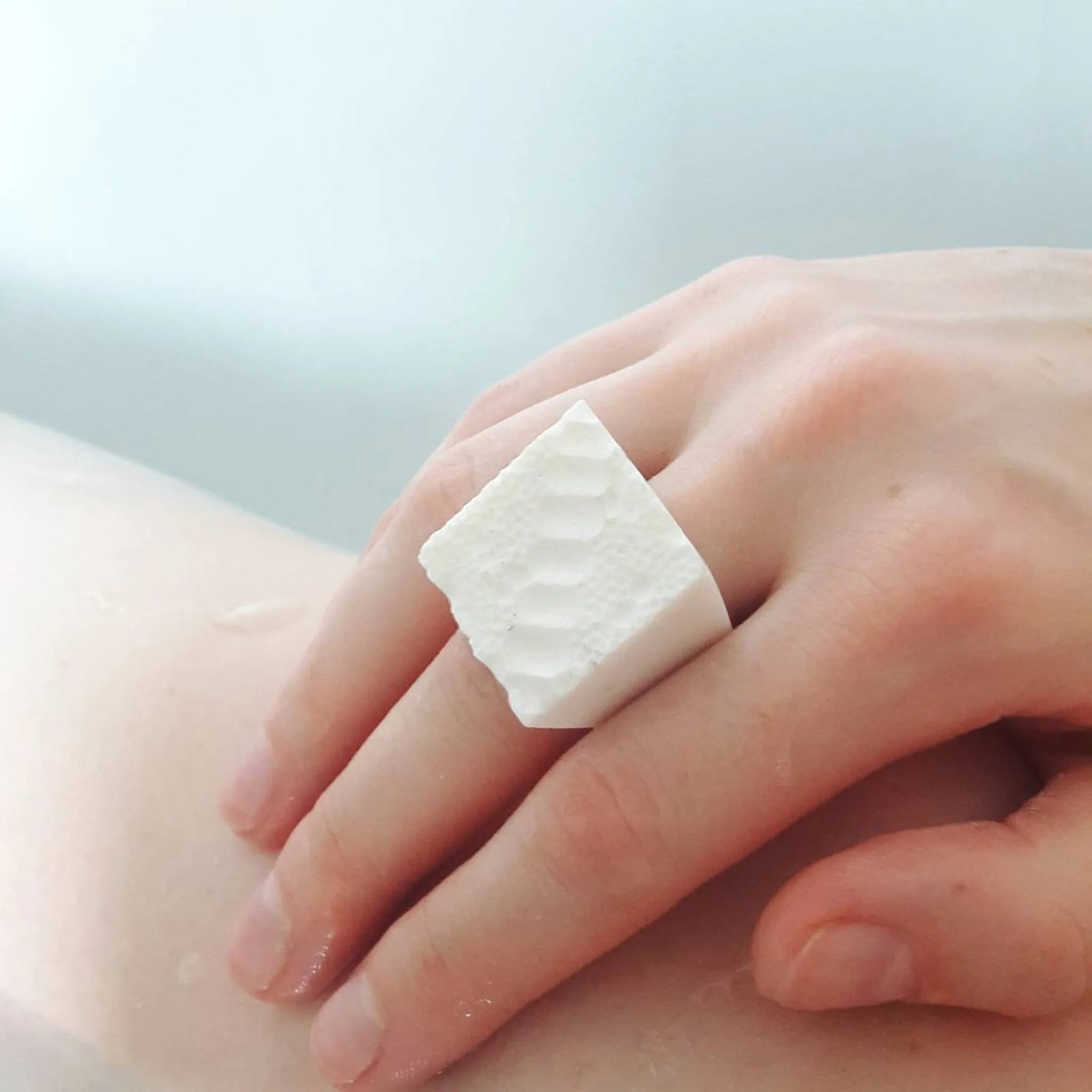 Porcelain SKIN Ring