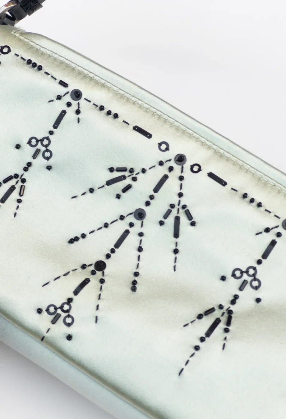 Prada Vintage Silk Beaded Bag