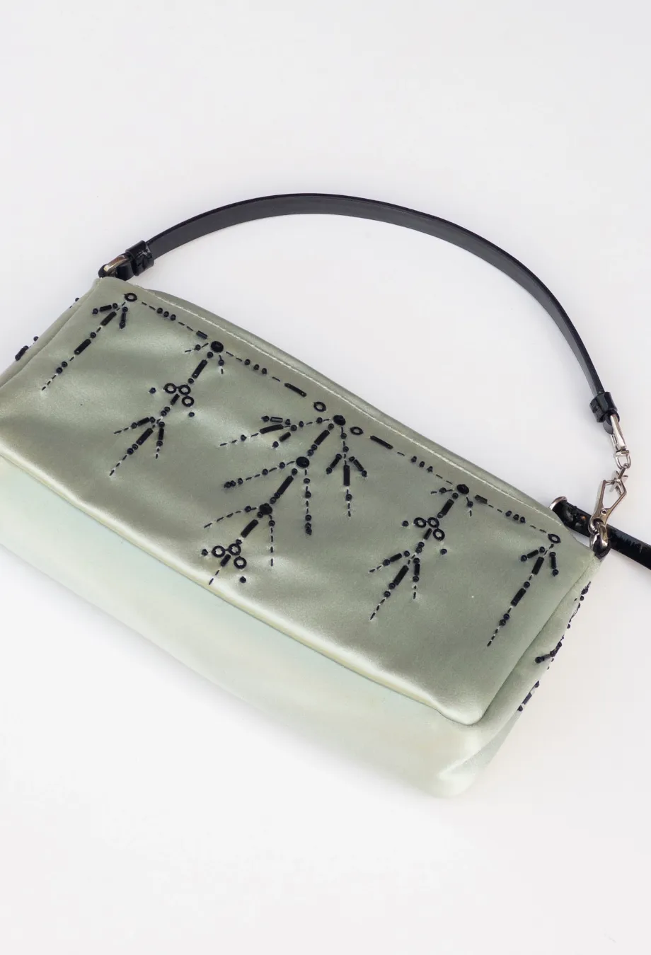 Prada Vintage Silk Beaded Bag