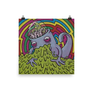 "System Malfunction" Pop Wonder Art Print 12in x 12in