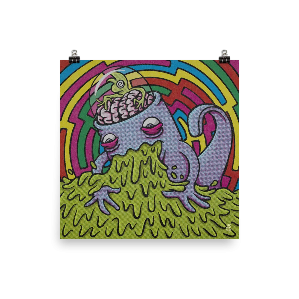 "System Malfunction" Pop Wonder Art Print 12in x 12in