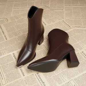 Raven Luxe Chrome Boots