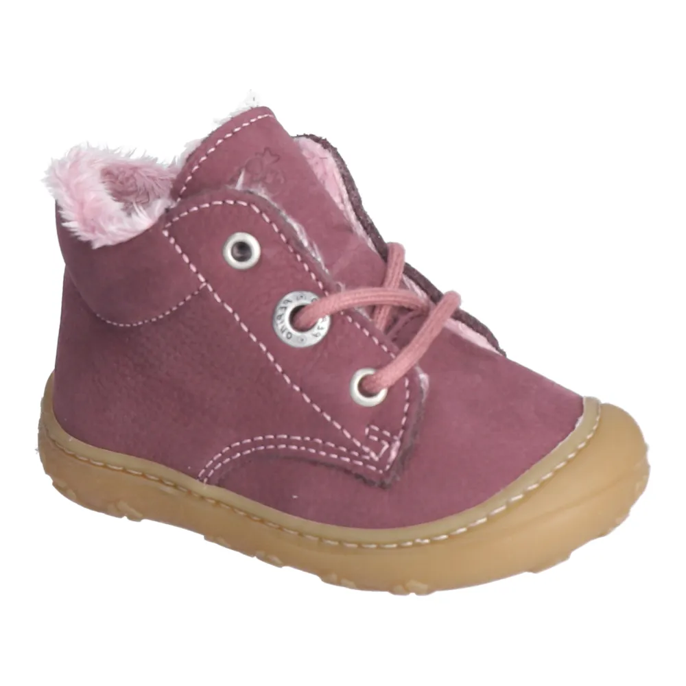 Ricosta Corany Aflame Pink Suede Warm Lined Boots