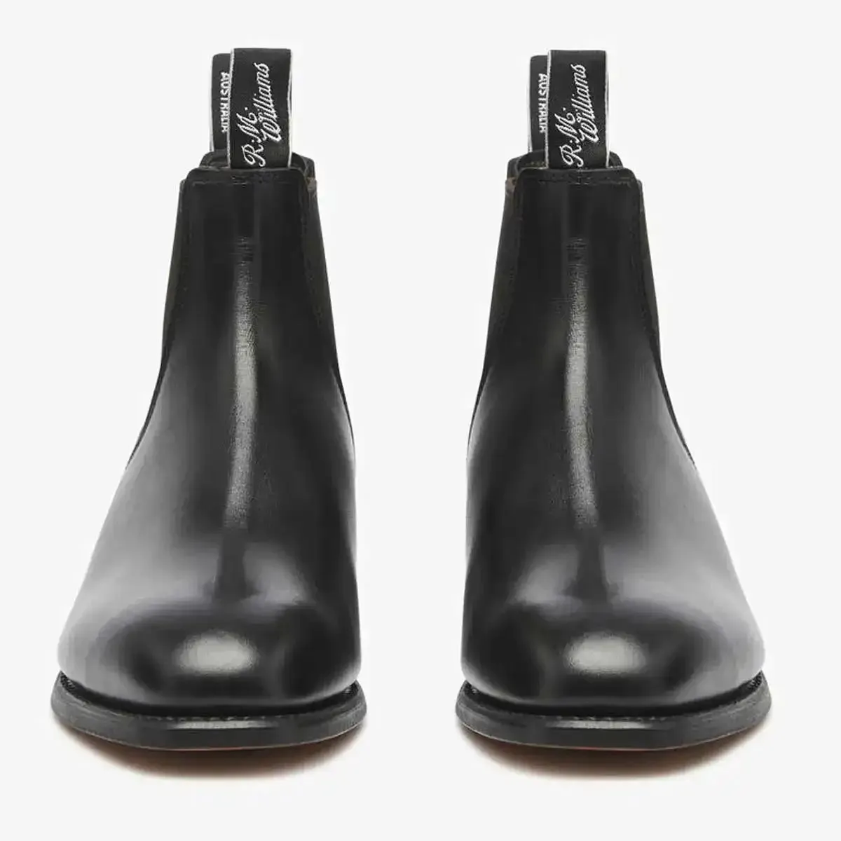 RM Williams Mens Comfort Craftsman Black Yearling