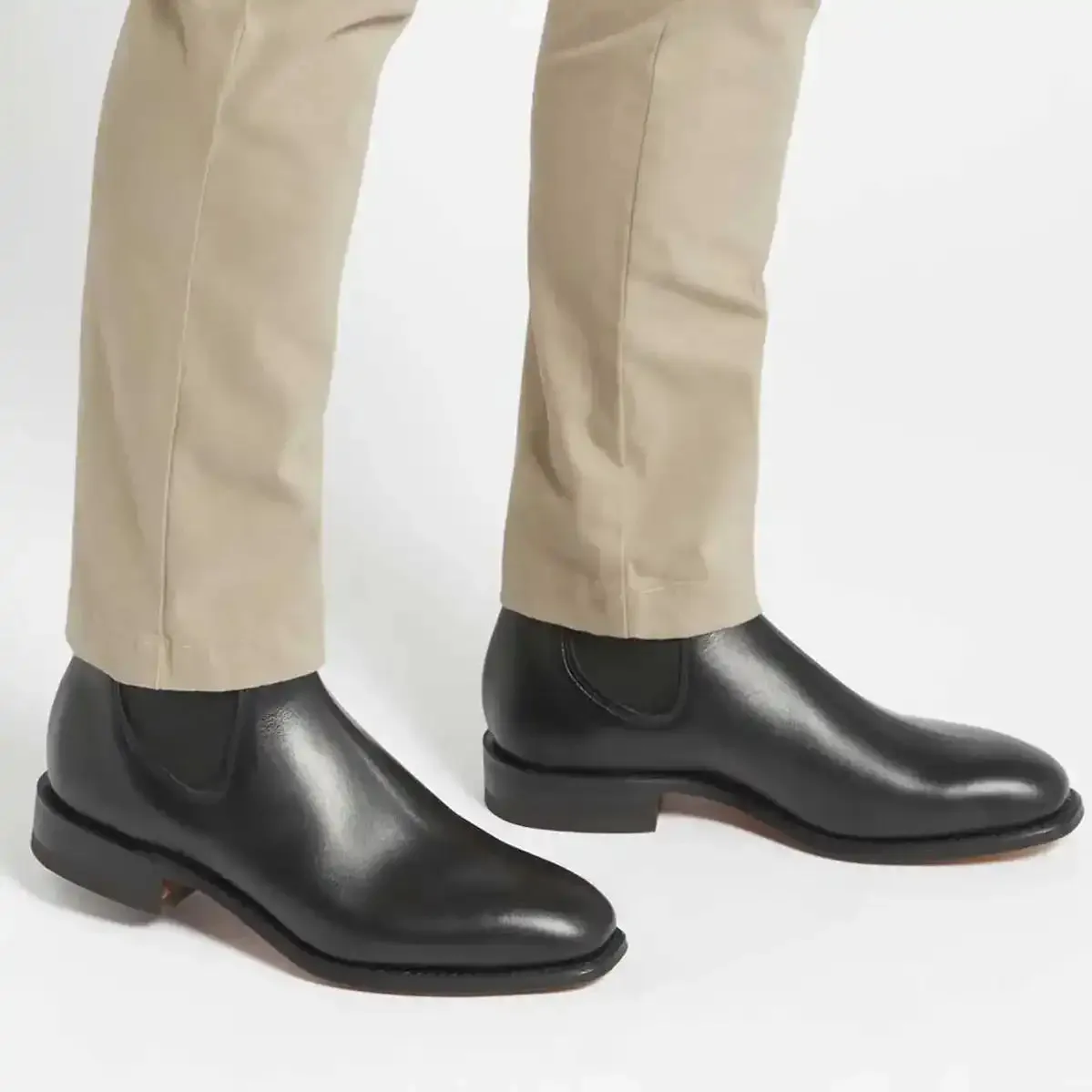 RM Williams Mens Comfort Craftsman Black Yearling
