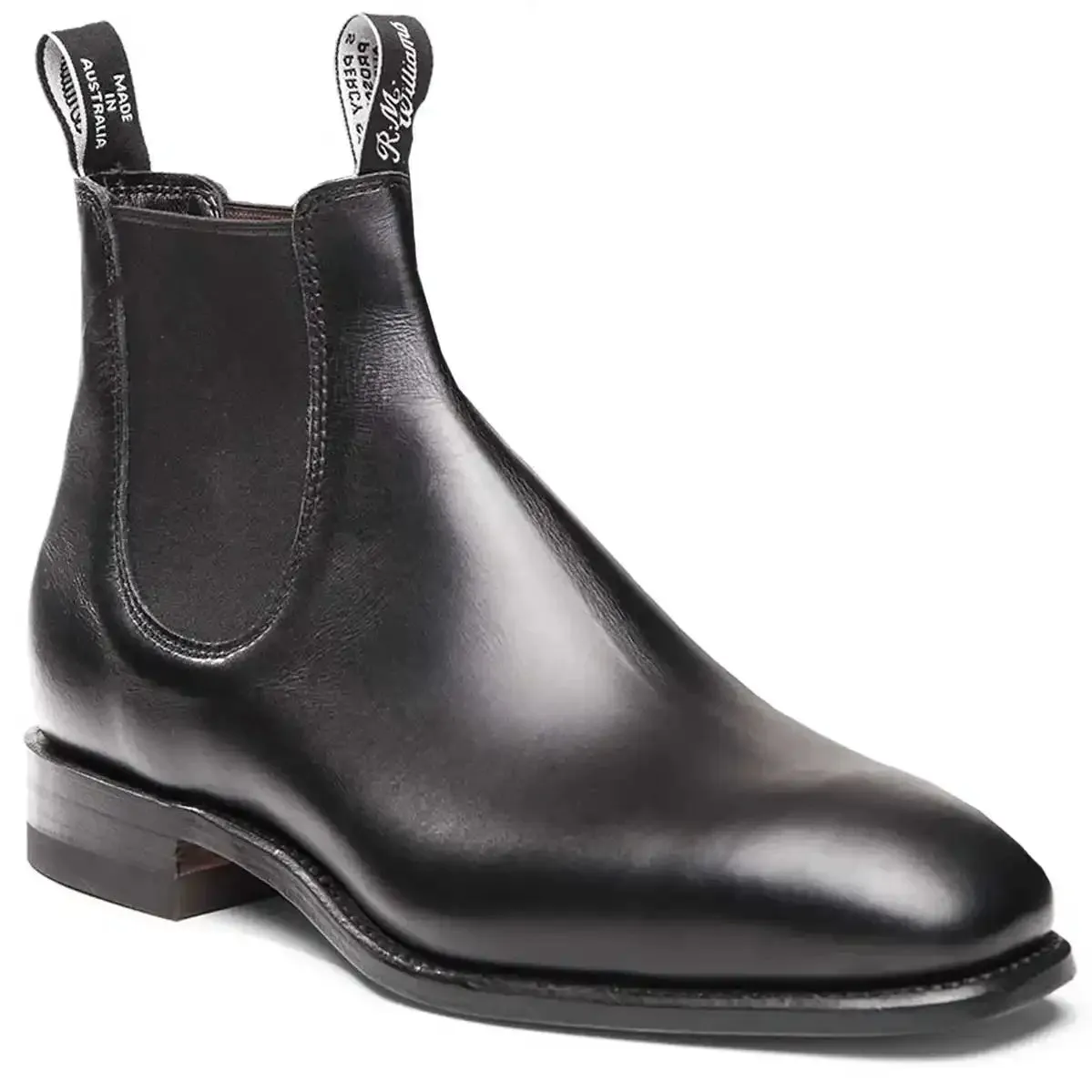 RM Williams Mens Comfort Craftsman Black Yearling