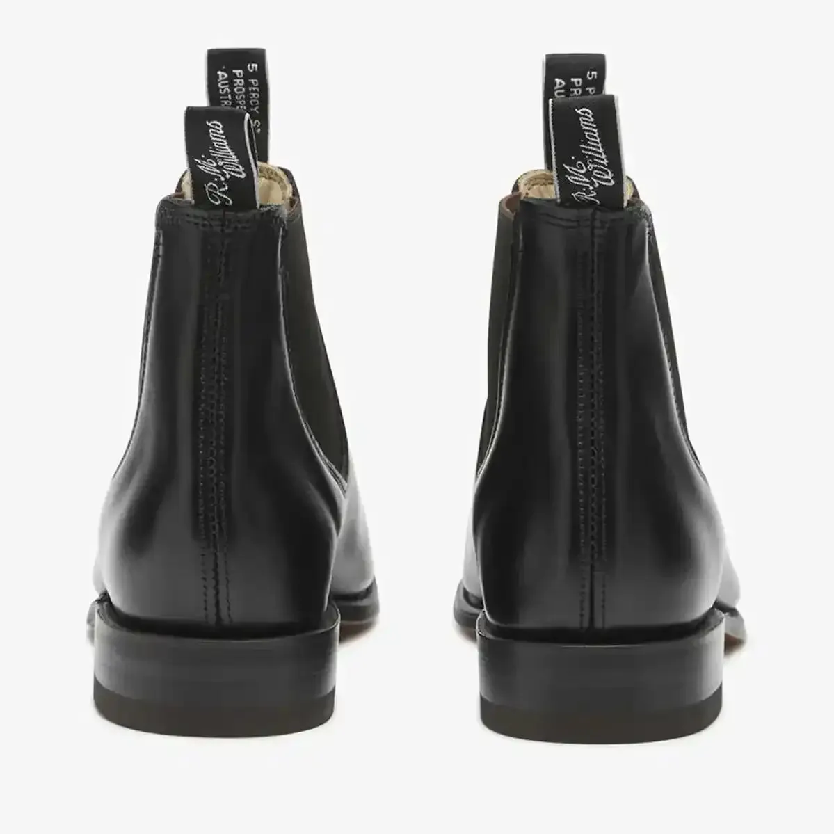 RM Williams Mens Comfort Craftsman Black Yearling