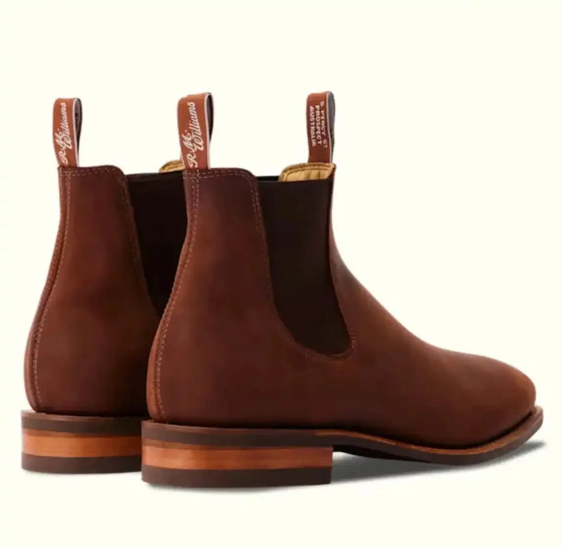 RM Williams Mens Comfort Craftsman Boots Bark