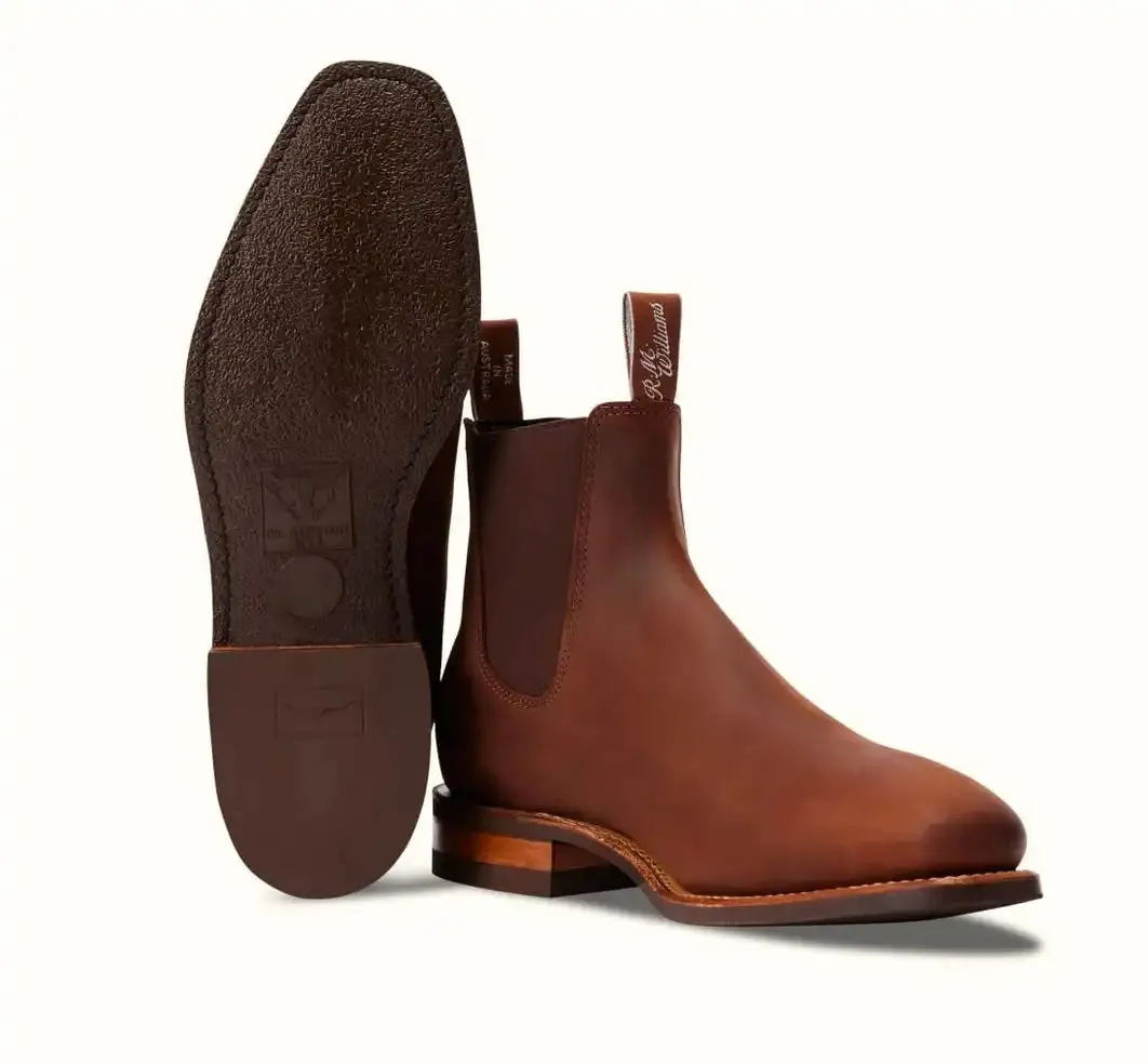RM Williams Mens Comfort Craftsman Boots Bark