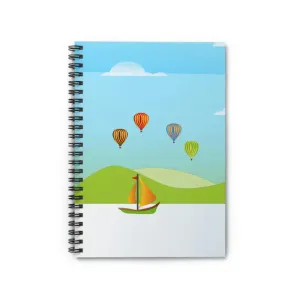 Rule the Waves Spiral Notebook Set Sail