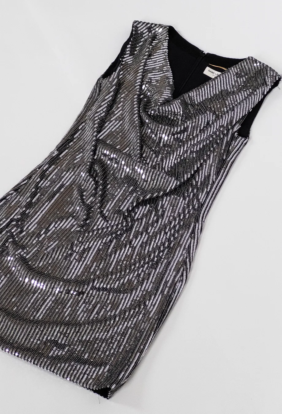 Saint Laurent Sequin Mini Dress