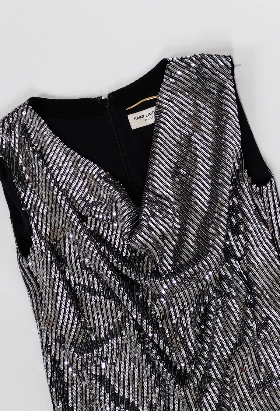Saint Laurent Sequin Mini Dress