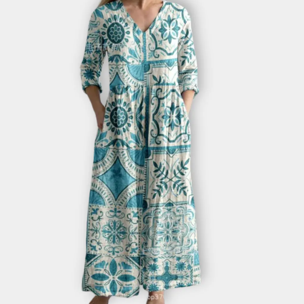 Samantha Boho Maxi Dress