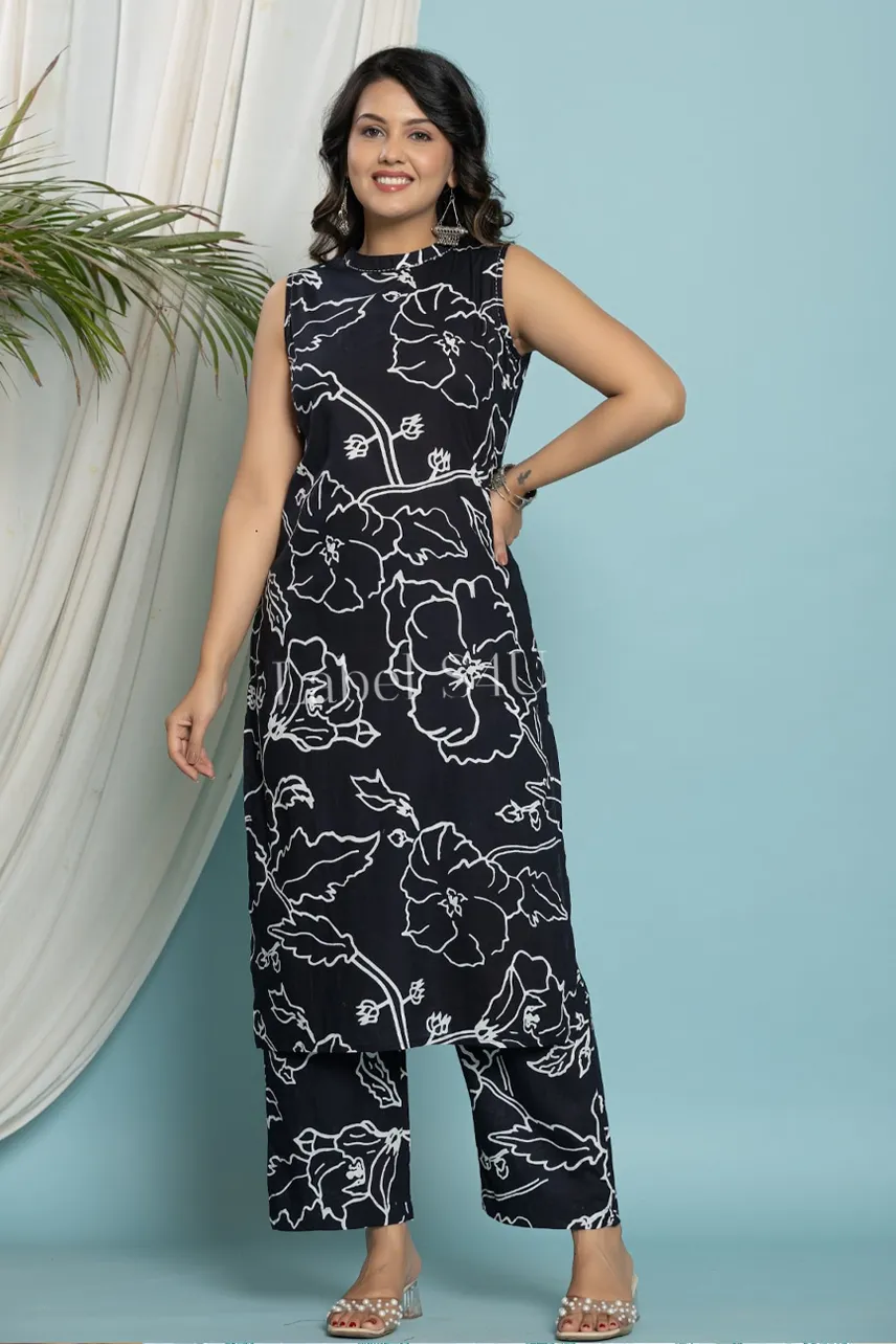 Shadow Blossom-Co-Ord Set