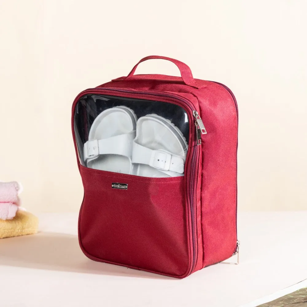 Shoe Bag Waterproof Sporty Red