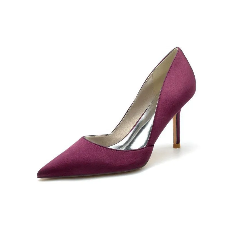 Simple Pointed Toe High Heels