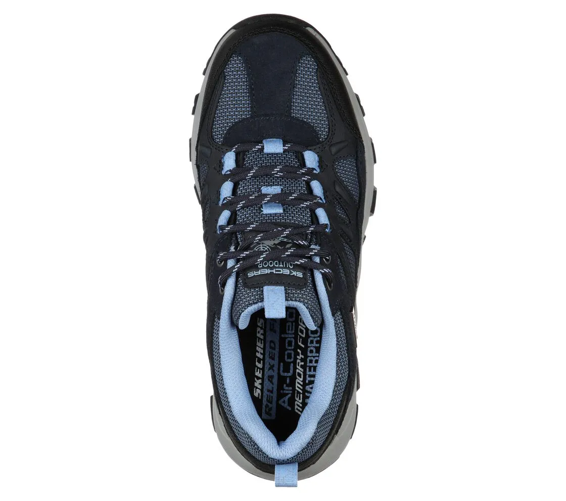 Skechers 167003/NVGY SELMEN-WEST Womens Shoes Navy/Light Blue