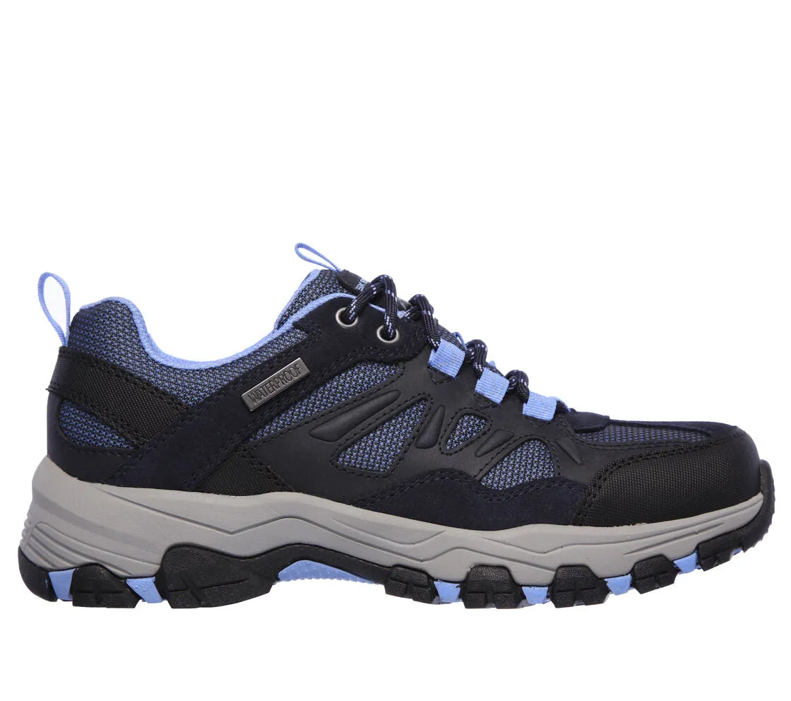 Skechers 167003/NVGY SELMEN-WEST Womens Shoes Navy/Light Blue