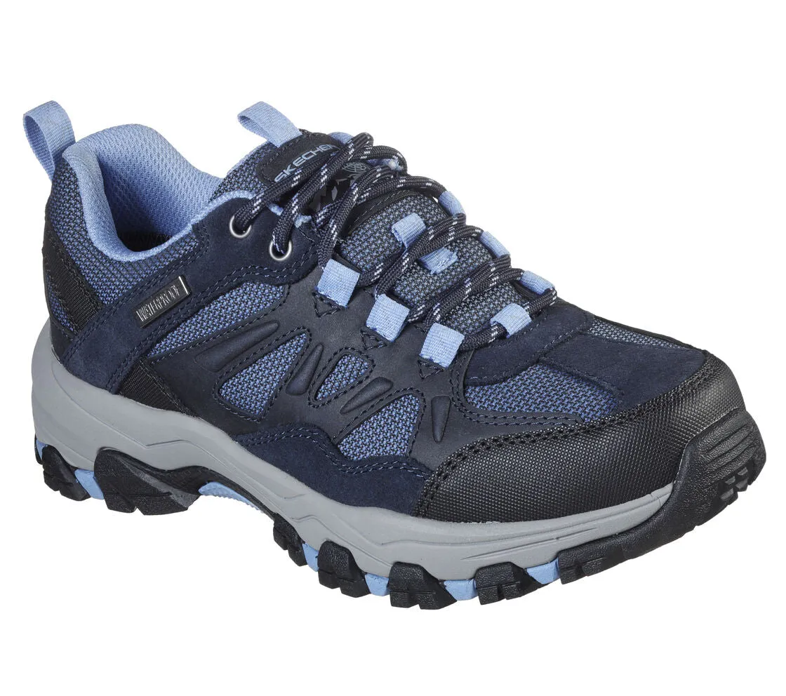 Skechers 167003/NVGY SELMEN-WEST Womens Shoes Navy/Light Blue