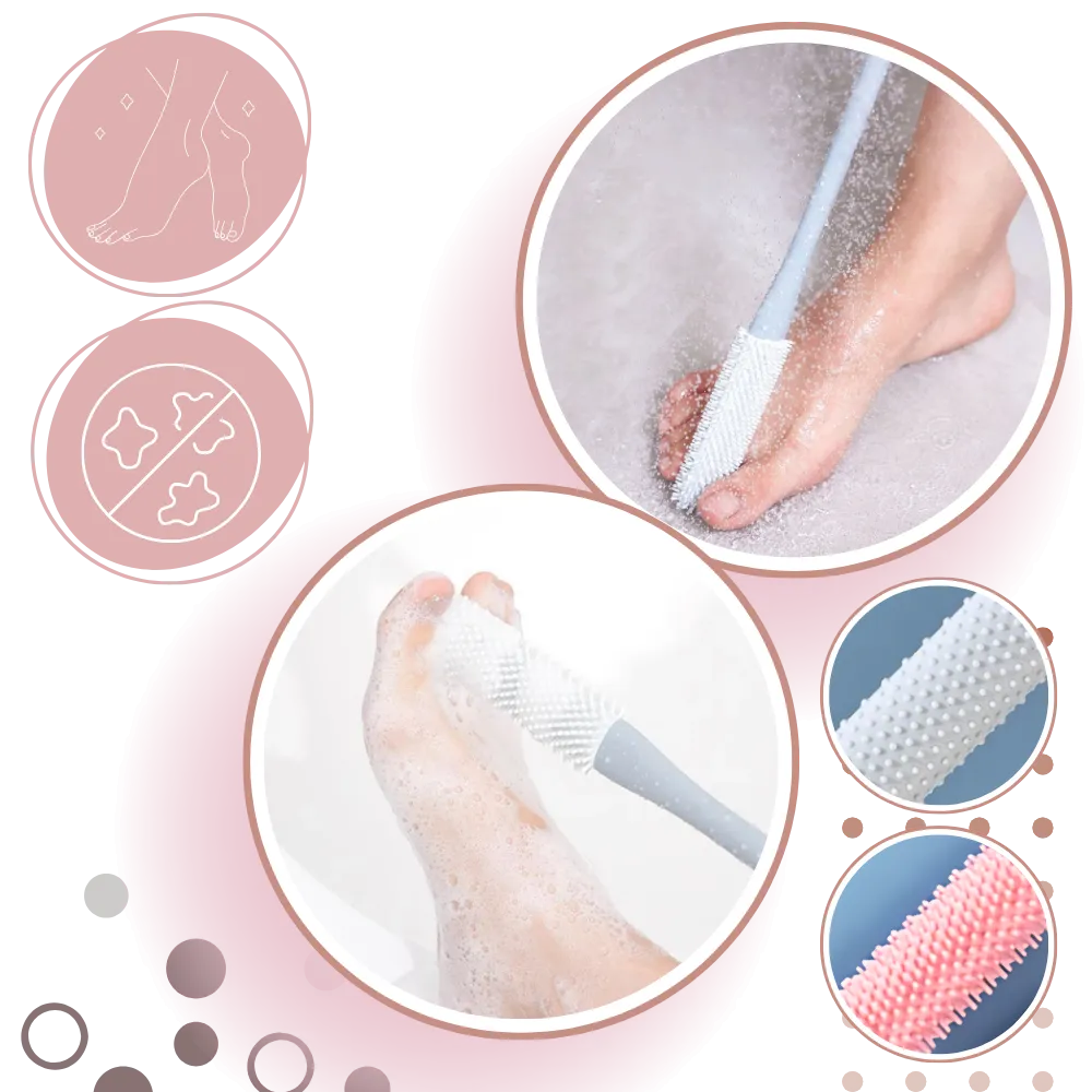 Soft Bristles Foot Brush