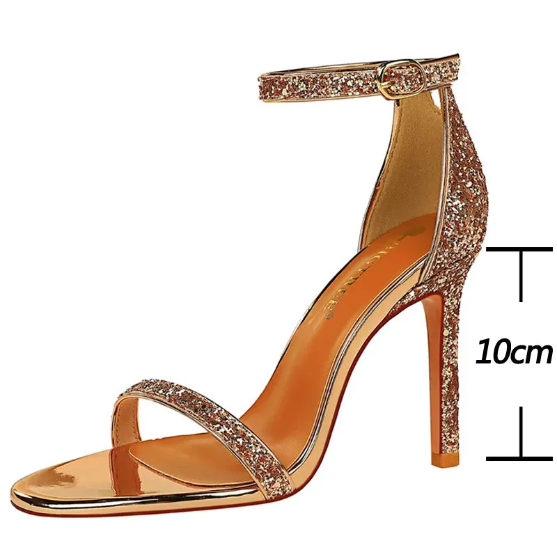 Sparkling Sexy High Heels