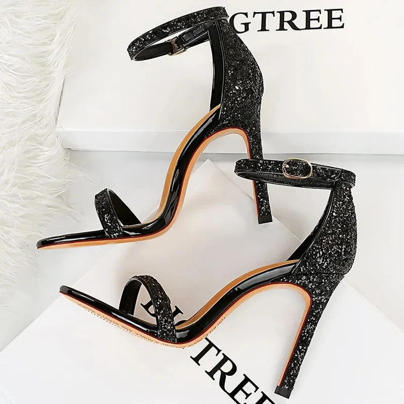 Sparkling Sexy High Heels