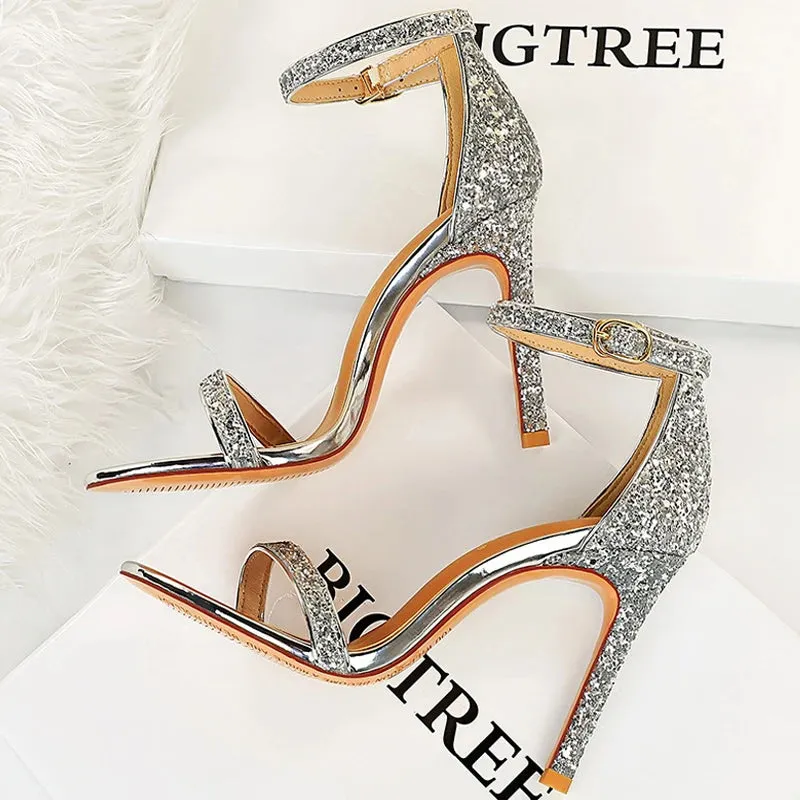 Sparkling Sexy High Heels