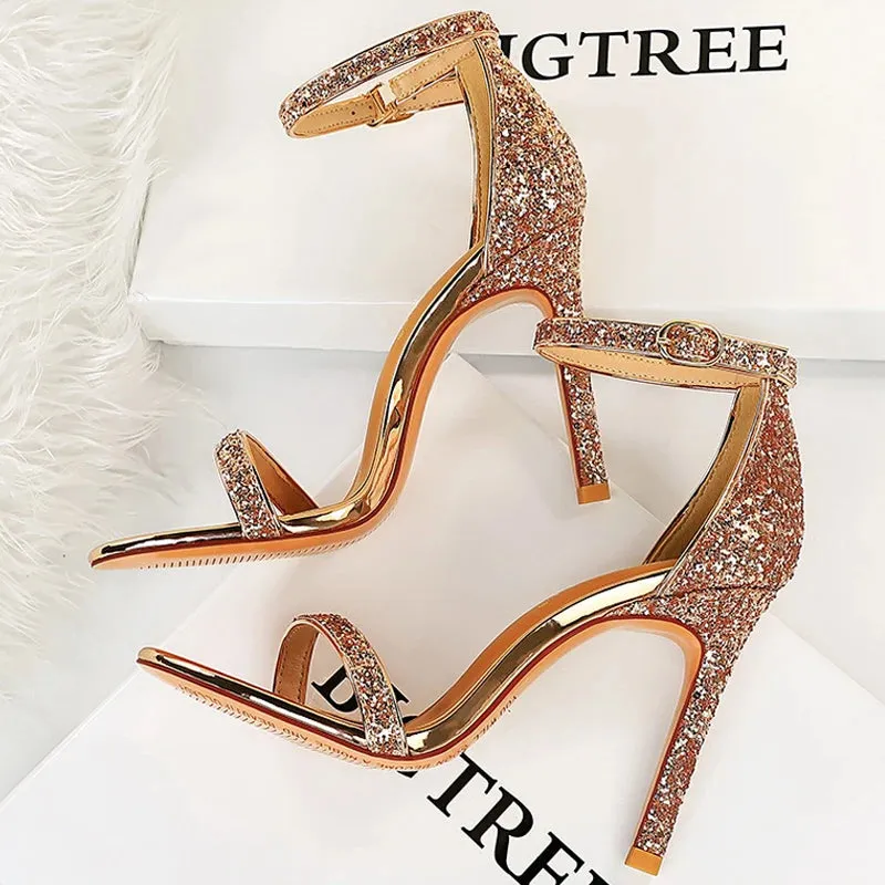 Sparkling Sexy High Heels