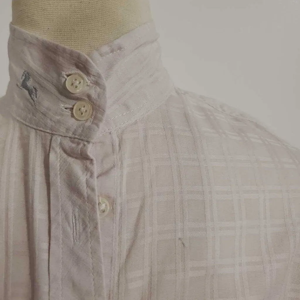 Sterling Pink Windowpane Hunt Shirt