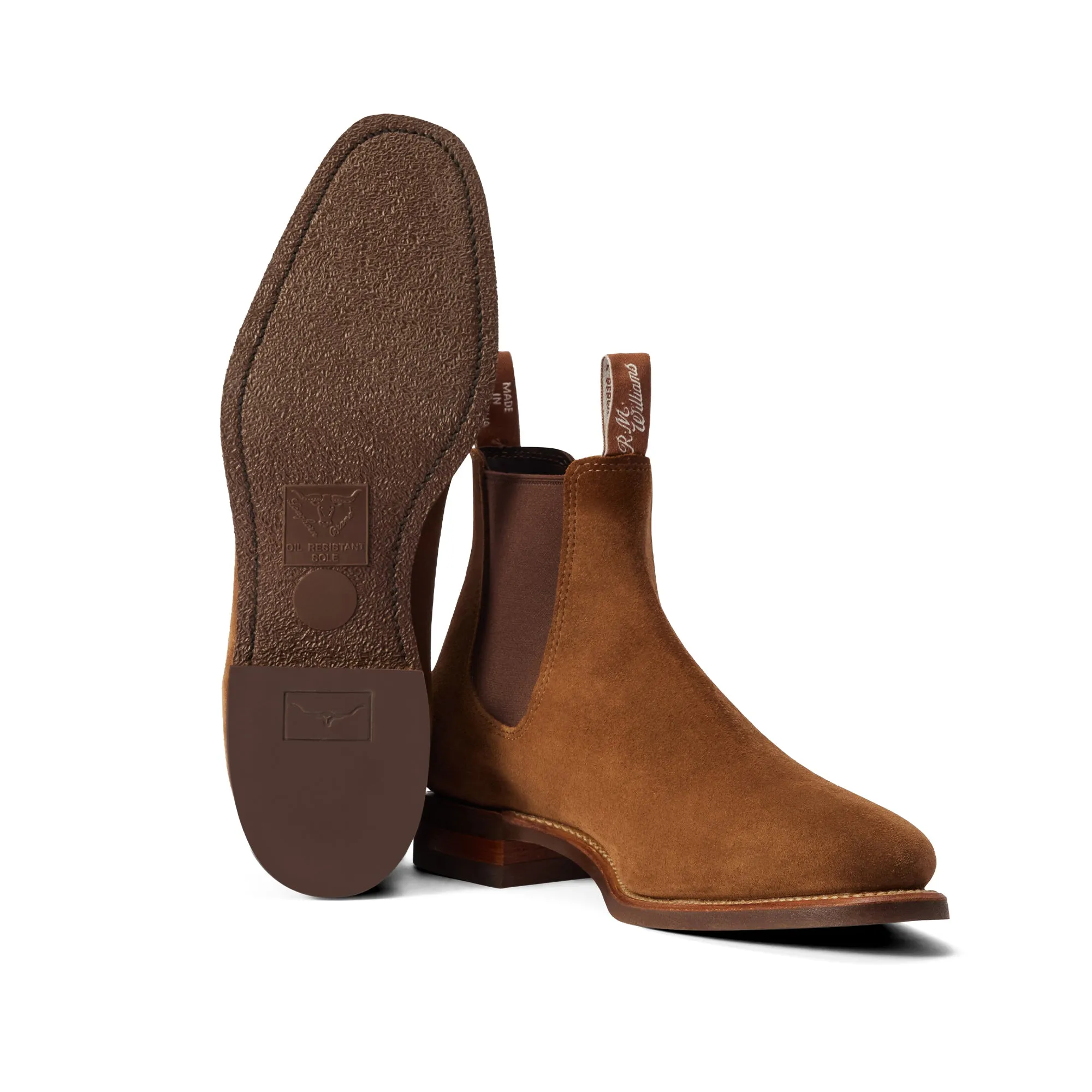 Suede Comfort Craftsman Boots
