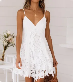 Thalia | Floral Lace Summer Dress