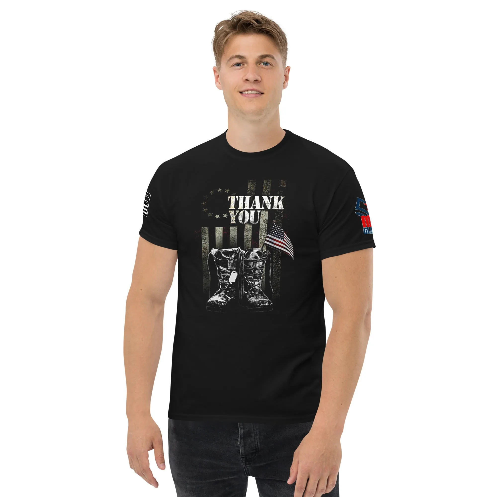 Thank You-Military Boots