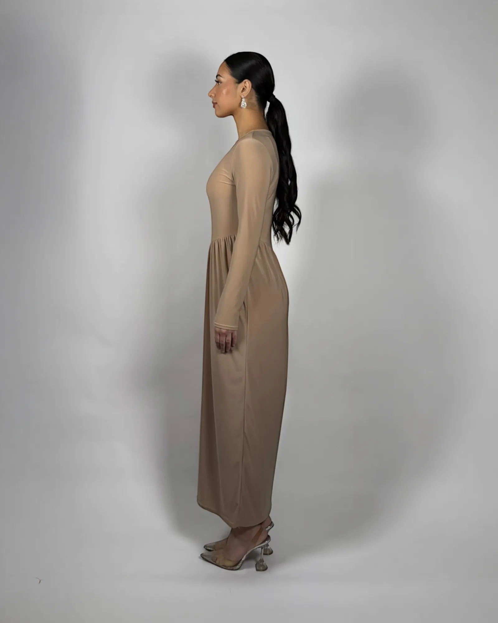 The Camel Lilywood Dress