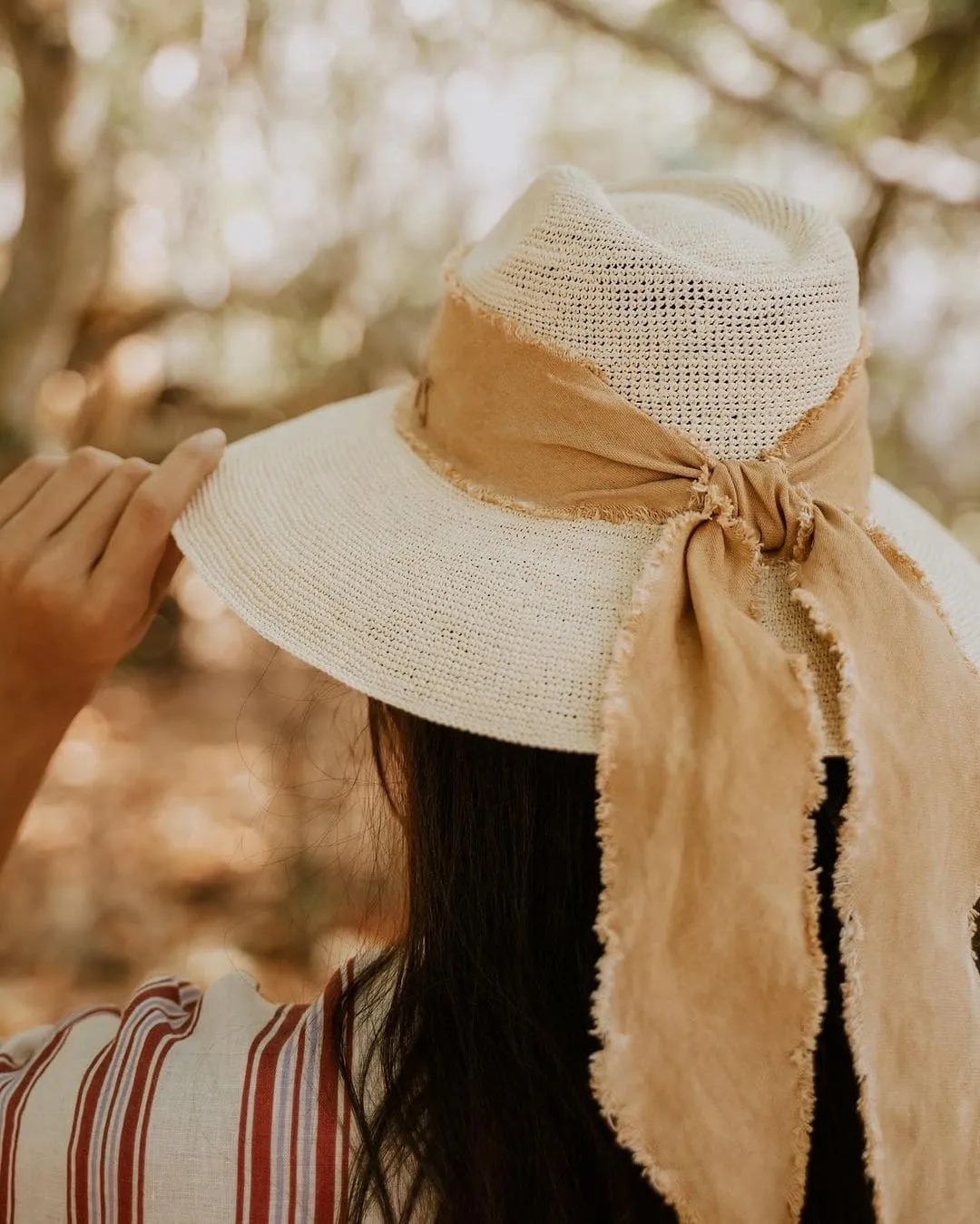 Tika - Wide Brim - Packable - Custom Initials