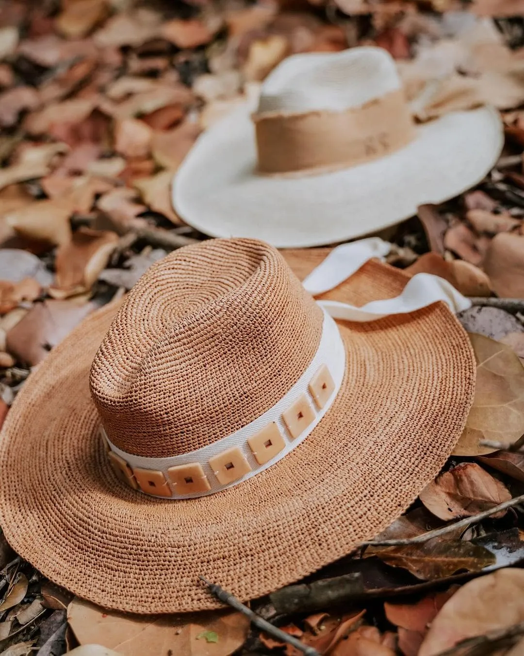 Tika - Wide Brim - Packable - Custom Initials