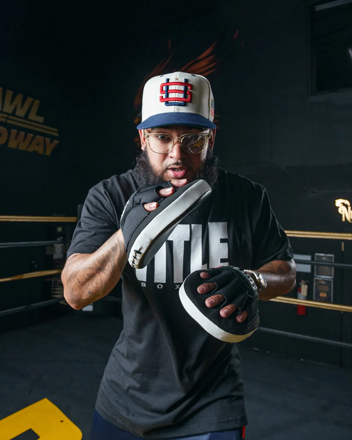 TITLE Boxing Gel Tech Punch Mitts 2.0